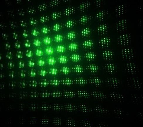 50mw~100mw Mini Green Laser Pointer with Kaleidoscope